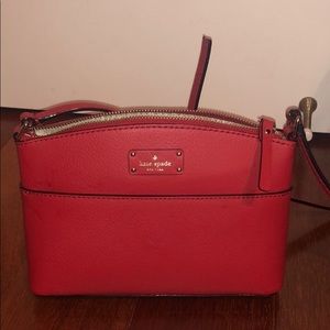 Kate Spade mini red crossbody